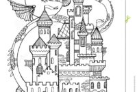 dessin a colorier facile chateau dessin a colorier facile chateau