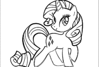 coloring pages rarity
