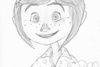 coraline coloring page