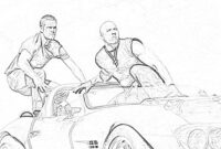fast and furious coloring page