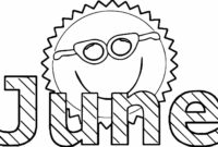 june coloring pages free printable june coloring pages free printable