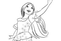 isabela encanto coloring page