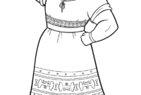 luisa coloring page encanto luisa coloring page encanto