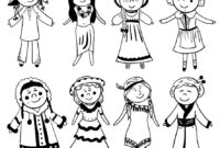 cultural coloring pages