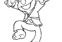 free printable elmo coloring pages