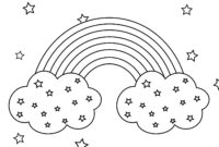 rainbow coloring pages for adults