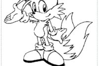 printable sonic coloring pages