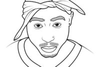 tupac coloring page tupac coloring page