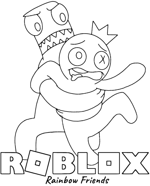 Rainbow Friends Coloring Pages - Coloring Home