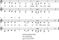 alle jahre wieder noten