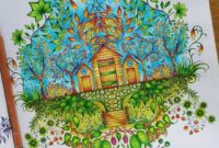 coloriage jardin secret coloriage jardin secret