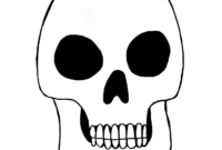 printable skull template printable skull template