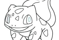 bulbasaur pokemon coloring pages bulbasaur pokemon coloring pages