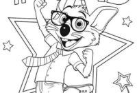 chuck e cheese coloring page chuck e cheese coloring page