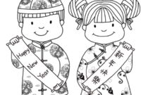 chinese new year color pages chinese new year color pages