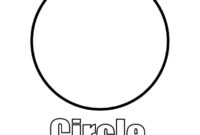 circle shape printable