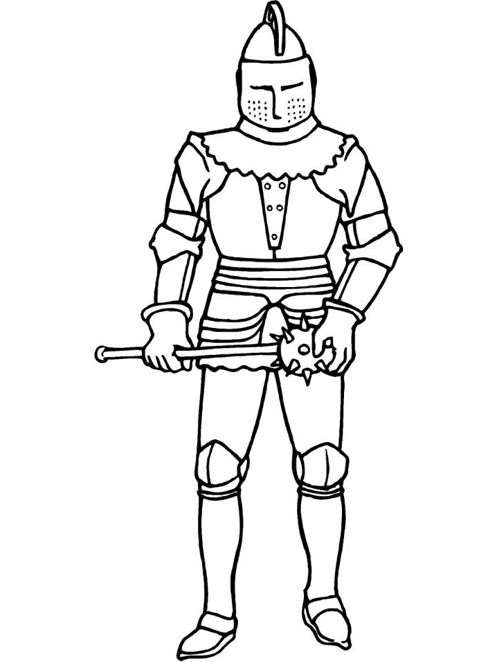 Coloriage chevaux et cavaliere - 1001 Animaux