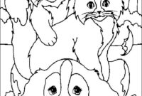 coloriage chien hugo l ‘escargot