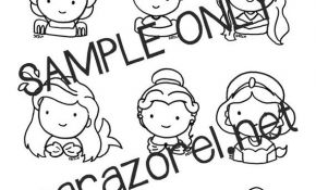12 Moyen Coloriage Disney Kawaii Photos - COLORIAGE