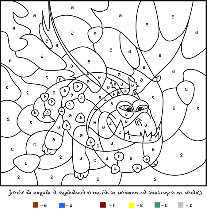 Coloriage Magique Dragon Cool Collection Coloriage A Imprimer