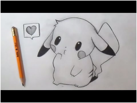 13 Loisirs Coloriage Pikachu Kawaii Pics - COLORIAGE