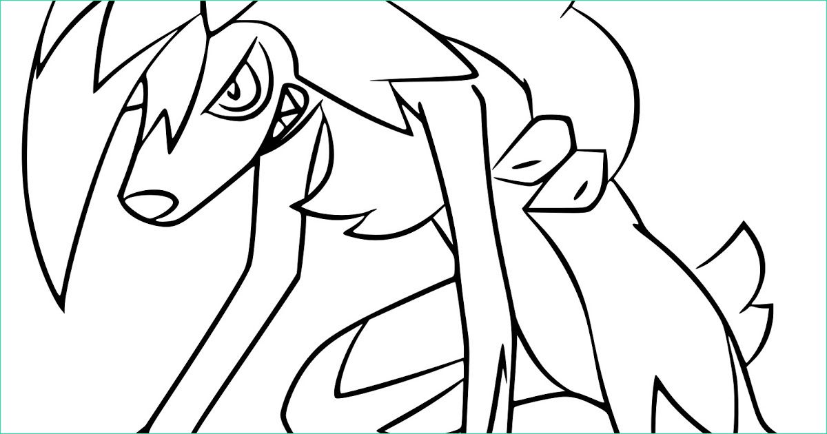 Coloriage Pokemon Lougaroc Impressionnant Galerie Coloriage Lougaroc