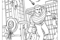coloriage spiderman