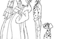 cruella coloring pages cruella coloring pages