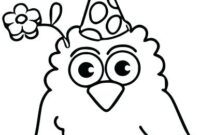 cute moose coloring pages