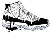 air jordan 1 coloring page air jordan 1 coloring page