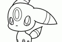 umbreon pokemon coloring page