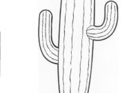 cacti coloring pages