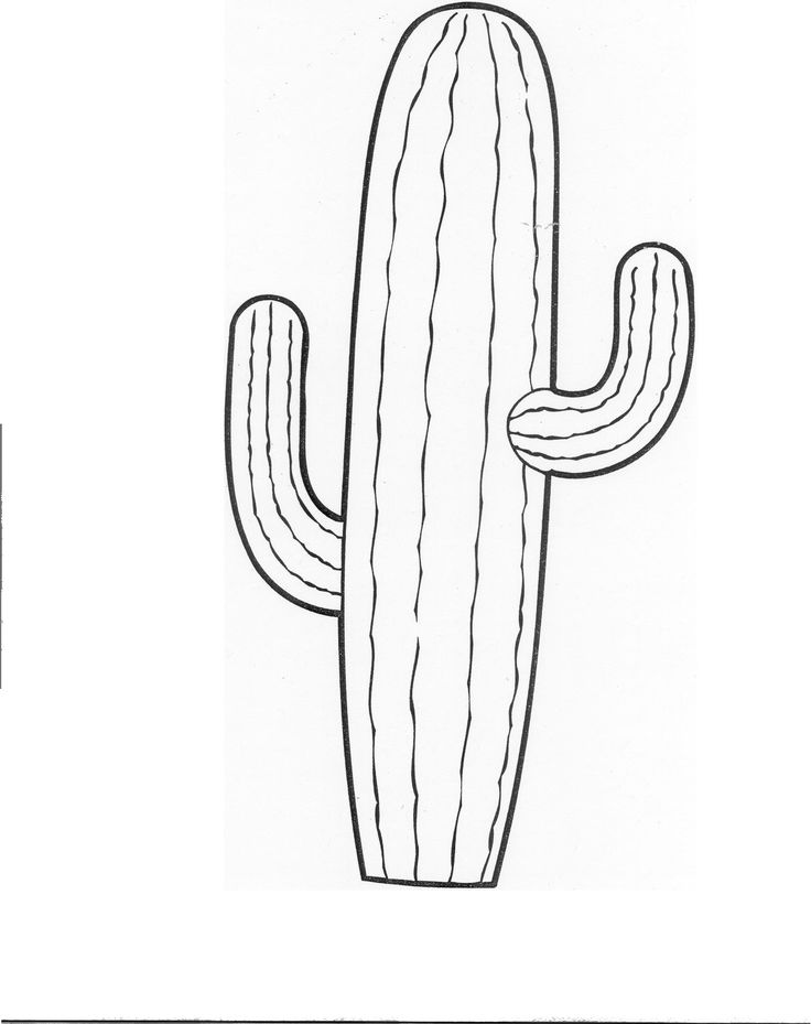 Welcome to coloring.download | Cactus printable, Flower coloring pages