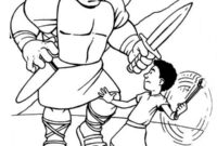 david and goliath coloring pages david and goliath coloring pages