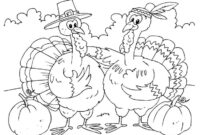 colorier la dinde avec coleur