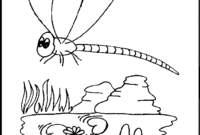 dragon fly coloring page dragon fly coloring page
