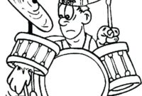 drum set coloring page drum set coloring page