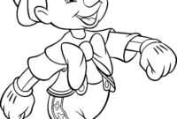 disney pinocchio coloring pages