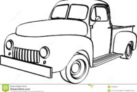 coloring pages of old trucks coloring pages of old trucks