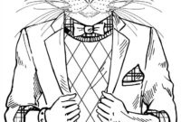 fat cat coloring page