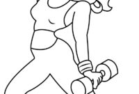 fitness coloring pages fitness coloring pages