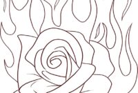 flame coloring pages flame coloring pages