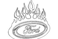 ford coloring page