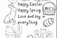 free printable religious easter coloring pages
