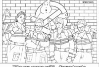 ghostbusters coloring pages ghostbusters coloring pages