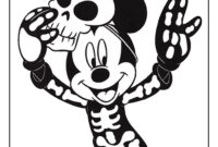 halloween mickey coloring pages halloween mickey coloring pages