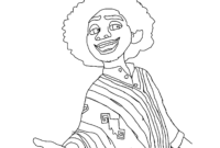 camilo coloring page