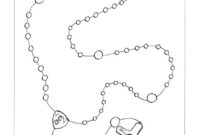 rosary coloring pages