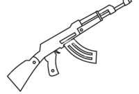 15 dessin mitraillette a imprimer pics