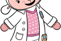 doc mcstuffins lambie coloring pages